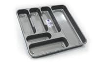 TML Large Cutlery Tray - Silver